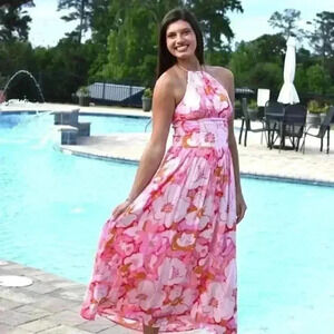 Mink Pink Maui Halterdress Women’s Size XL